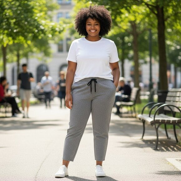 all in motion Pants - New All in Motion Womens XXL Heather Gray Pockets Drawstring Sweatpants Pants
